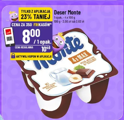 Deser Monte promocja w POLOmarket