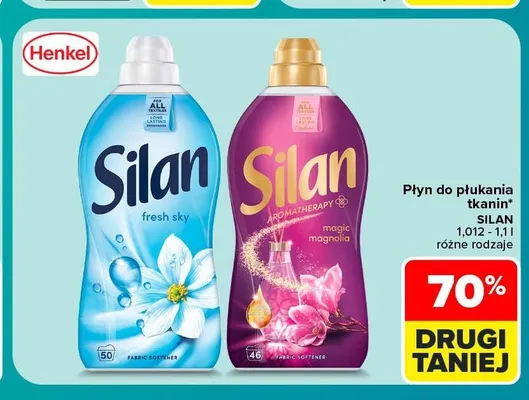 Płyn do płukania tkanin Silan Aromatherapy Magic Magnolia promocja w Carrefour Market