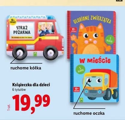 Książeczka dla dzieci promocja w Lidl