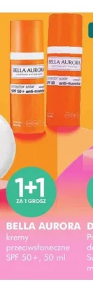 Kremy przeciwsłoneczne Bella Aurora SPF 50+ promocja w Super-Pharm