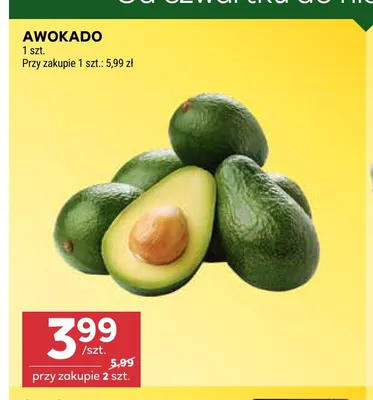 Awokado promocja w Stokrotka