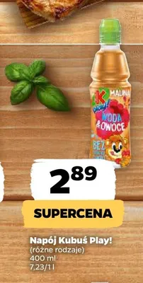 Napój Kubuś Play! promocja w Netto