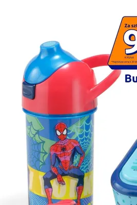 Butelka z klapką 400 ml promocja w Action