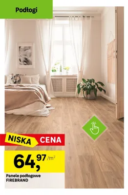 Panele podłogowe FIREBRAND promocja w Leroy Merlin