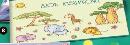 Blok rysunkowy Kajtek A4 promocja w Biedronka