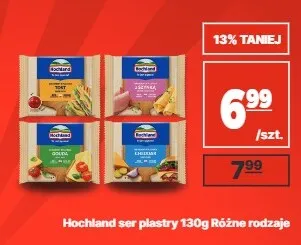 Ser w plastrach Hochland Toast promocja w API Market