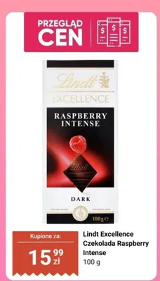 Czekolada Raspberry Intense promocja w Biedronka