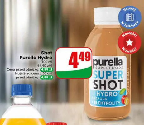 Shot Purella Hydro promocja w Dino