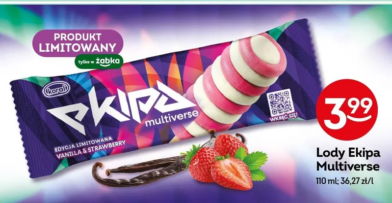 Lody Ekipa Multiverse promocja w Żabka