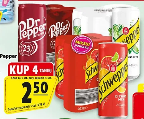 Napój gazowany Dr Pepper promocja w Prim Market