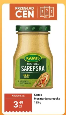 Musztarda sarepska promocja w Dino