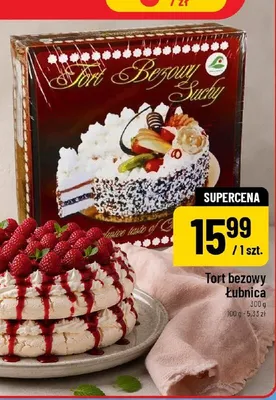Tort bezowy Łubnica promocja w POLOmarket