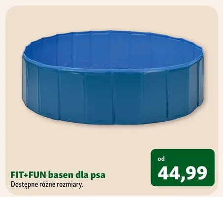 Basen dla psa Fit+Fun promocja w MAXI ZOO