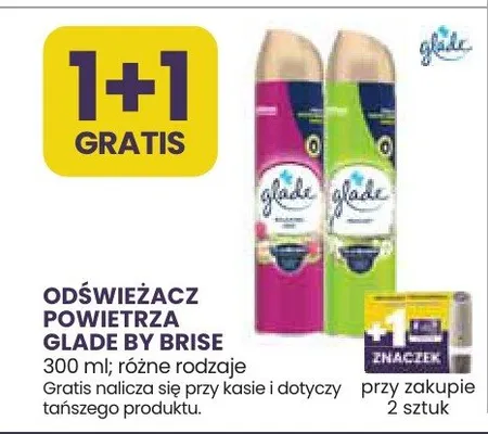 Odświeżacz powietrza Glade by Brise promocja w Stokrotka