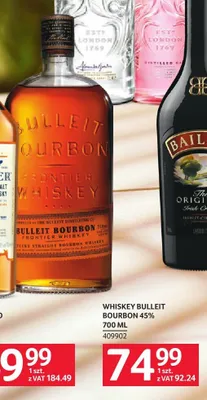 Whiskey Bulleit Bourbon promocja w Selgros
