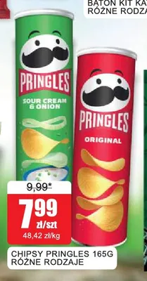Chipsy Pringles Original promocja w Bingo