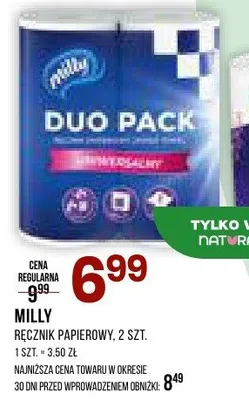 Ręcznik papierowy promocja w Drogerie Natura