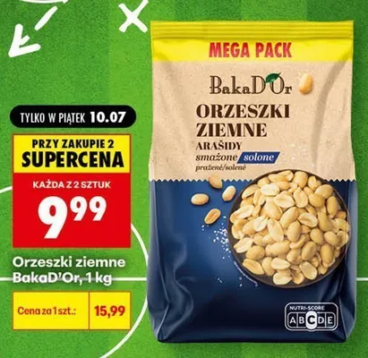 Orzeszki ziemne BakaD'Or promocja w Biedronka