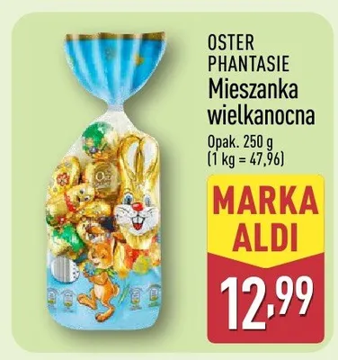 Mieszanka wielkanocna promocja w Aldi