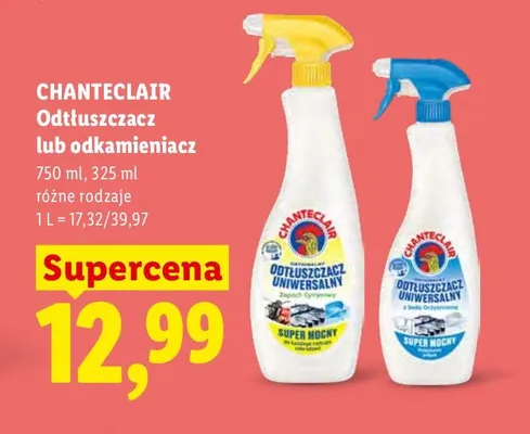 Odtłuszczacz uniwersalny Chanteclair promocja w Lidl