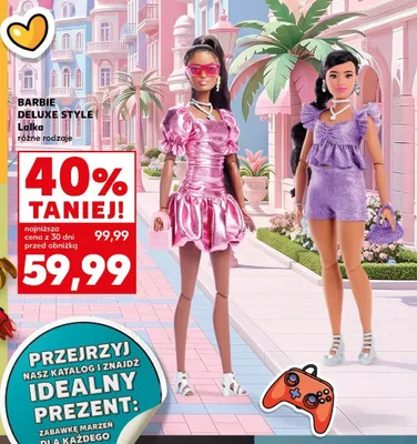 Lalka BARBIE DELUXE STYLE promocja w Kaufland