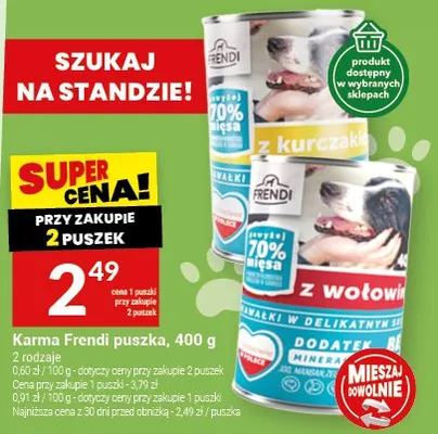 Karma Frendi puszka, 400 g promocja w Twój Market