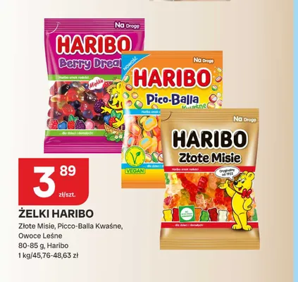 Żelki Haribo Złote Misie promocja w Chorten