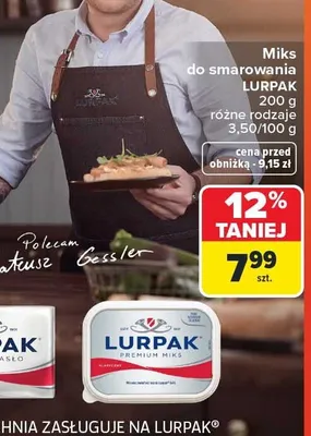 Miks do smarowania Lurpak różne rodzaje promocja w Carrefour Market