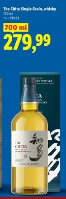 The Chita Single Grain whisky promocja w Lidl