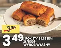Krokiety z mięsem Wyrób Własny promocja w Wafelek