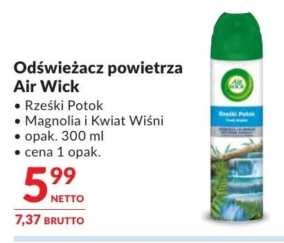 Odświeżacz powietrza Air Wick promocja w Makro