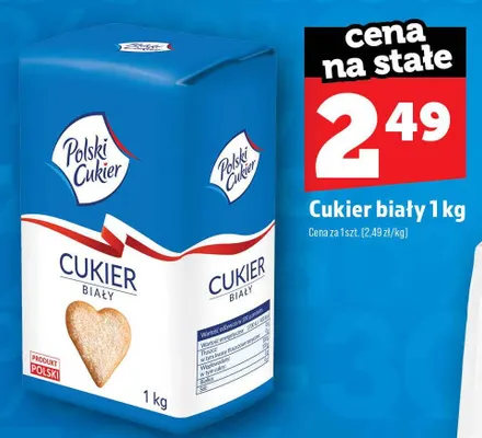 Cukier biały Polski promocja w TOPAZ