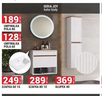 Szafka 80 1S Joy promocja w Merkury Market