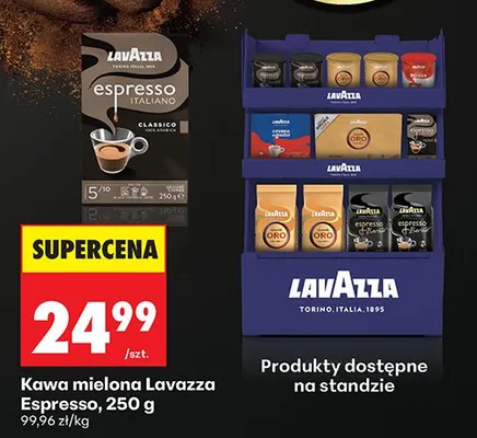 Kawa mielona Espresso Lavazza promocja w Biedronka