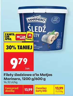 Filety śledziowe a'la Matias promocja w Biedronka