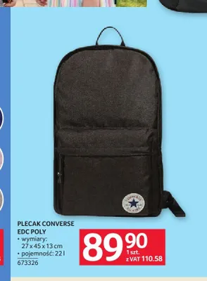 Plecak Converse EDC Poly 22 l promocja w Selgros