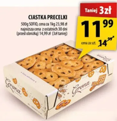 Ciastka Precelki promocja w Arhelan