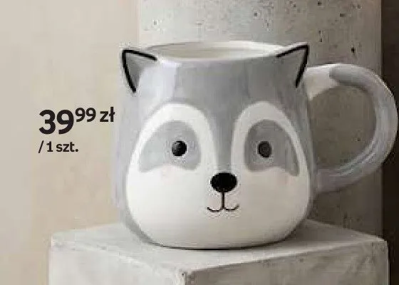 Kubek ceramiczny wilk promocja w Empik