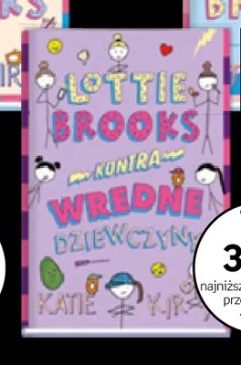 Książka Lottie Brooks kontra wredne dziewczyny Katie Kirby promocja w Empik
