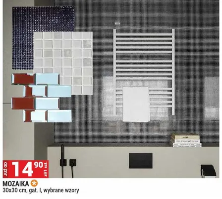 Mozaika 30x30cm gat. I wybrane wzory promocja w Merkury Market