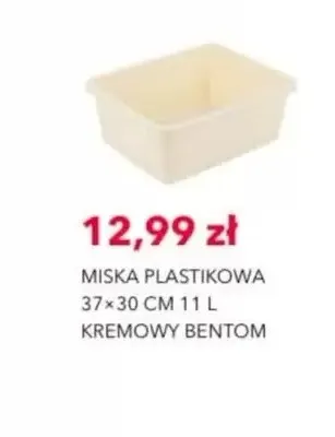 Miska plastikowa Bentom 11 l promocja w Nela