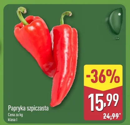 Papryka szpiczasta Aldi promocja w Aldi