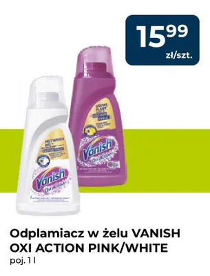 Odplamiacz w żelu Vanish Oxi Action Pink promocja w PSB Mrówka