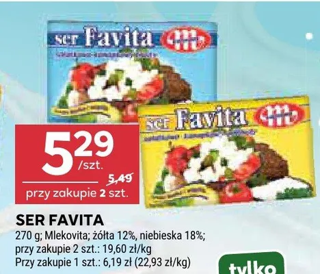Ser Favita promocja w Stokrotka