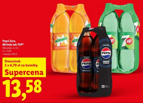 Napój gazowany 7up 4-pak promocja w Lidl