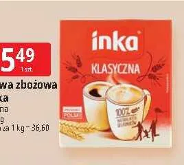Kawa rozpuszczalna zbożowa Inka promocja w Leclerc