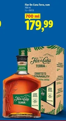 Rum Flor de Caña Terra promocja w Lidl
