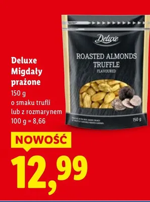 Migdały prażone z rozmarynem promocja w Lidl