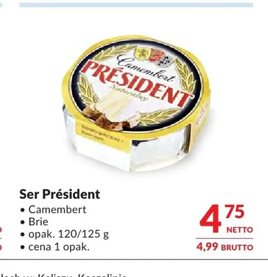 Ser Camembert Président promocja w Makro