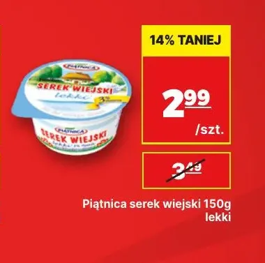 Serek wiejski lekki Piątnica promocja w API Market